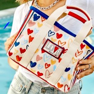 Brighton Mini Tote Red, White and You